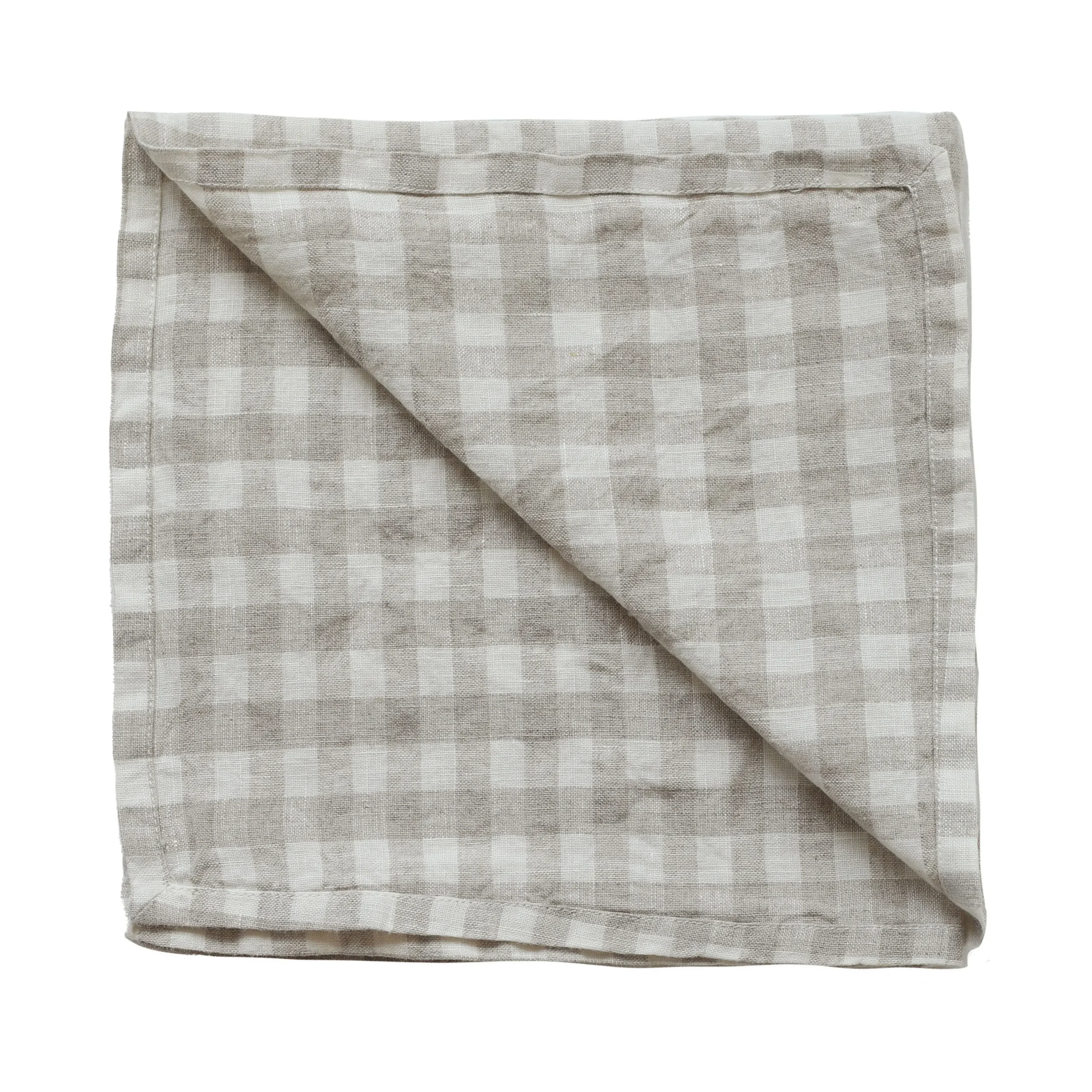 Serviette De Table En Lin à Carreaux Gingham 45x45 Cm 3 Serviette De Table En Lin à Carreaux Gingham 45x45 Cm