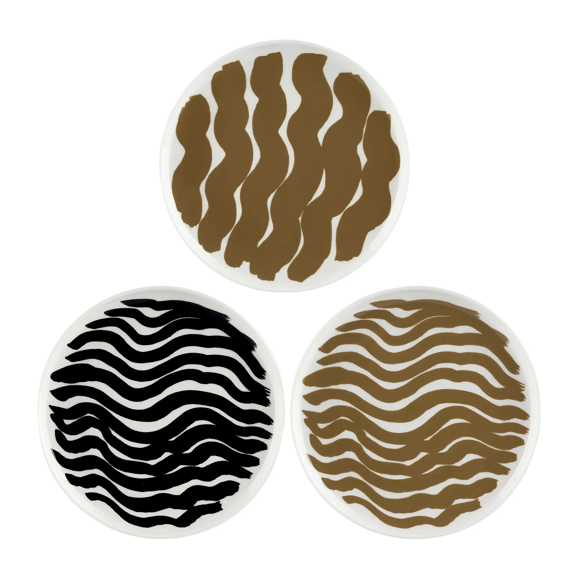 Marimekko Assiette Hyräily Ø20 Cm, Lot De 3 3 Marimekko Assiette Hyräily Ø20 Cm, Lot De 3