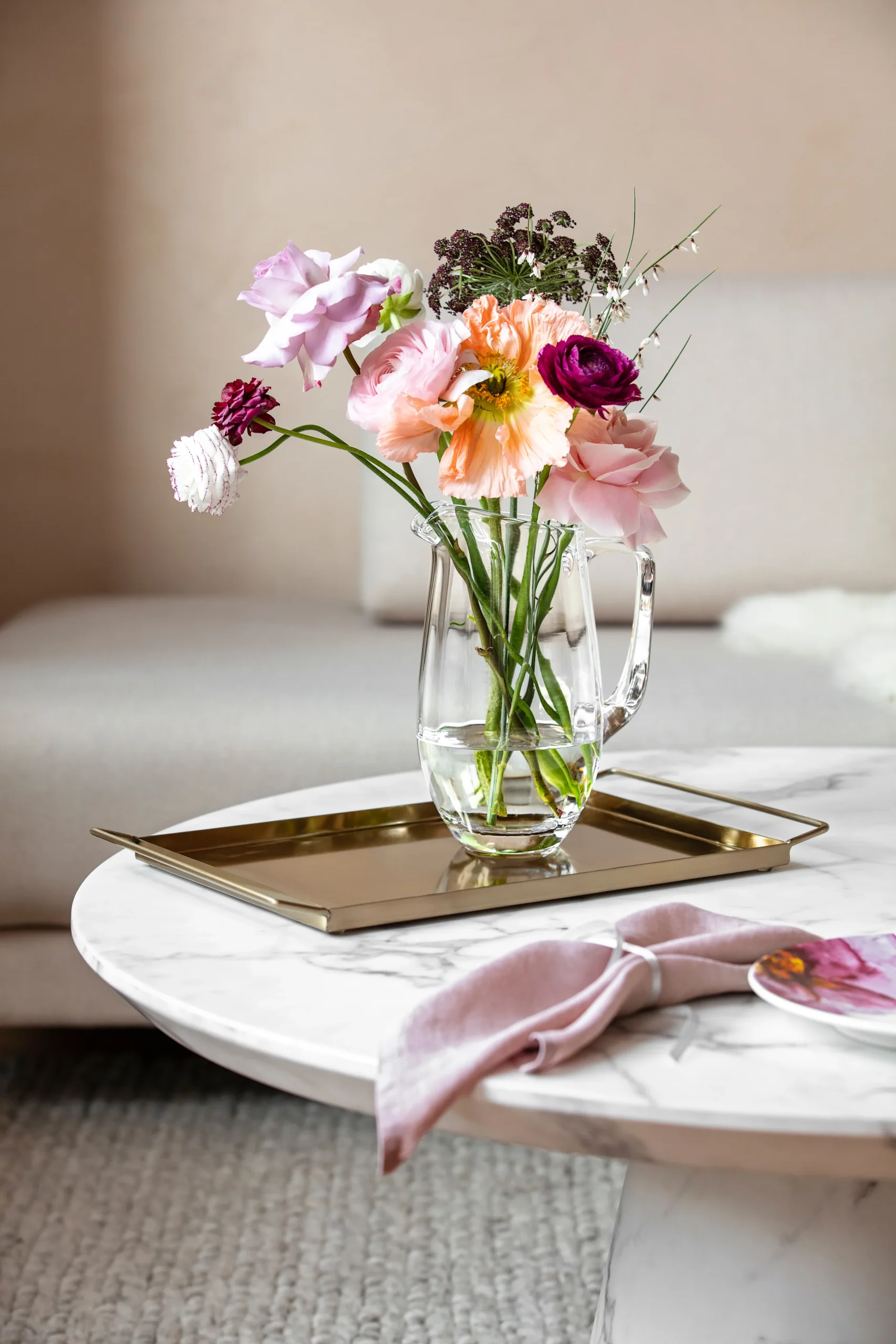 Villeroy & Boch Carafe Rose Garden 1,5 L 5 Villeroy & Boch Carafe Rose Garden 1,5 L – Image 3