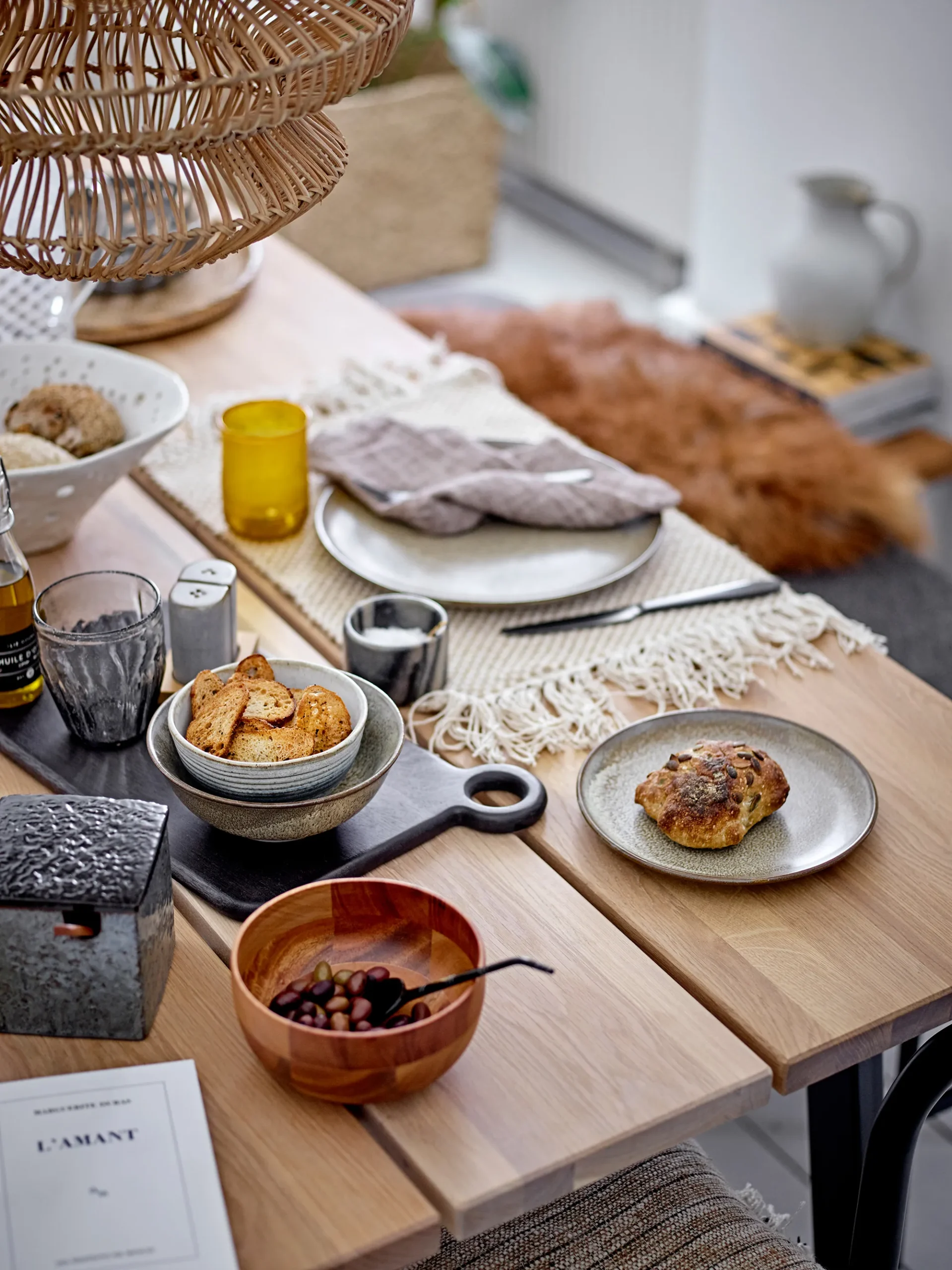 Bloomingville Salière Et Poivrière Josefine Avec Soucoupe 5 Bloomingville Salière Et Poivrière Josefine Avec Soucoupe – Image 3