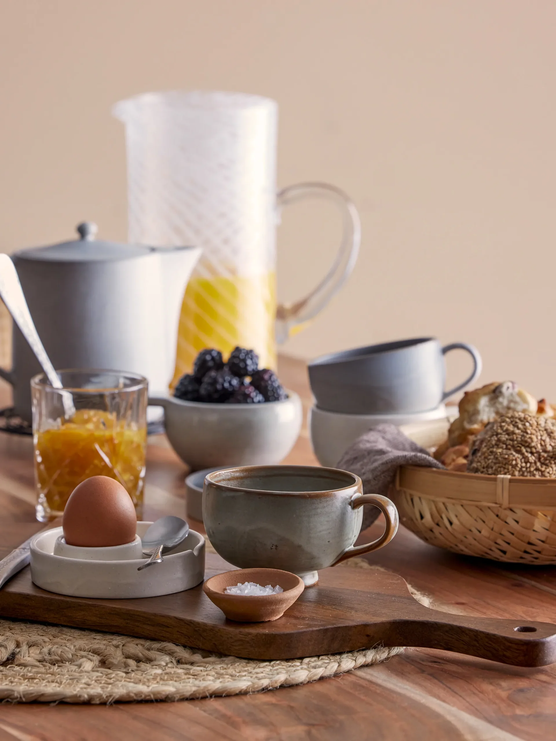 Bloomingville Set De 2 Coquetiers Lila 6 Bloomingville Set De 2 Coquetiers Lila – Image 4