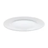 Pillivuyt Assiette à Bordure Dorée Plissé Ø22 Cm