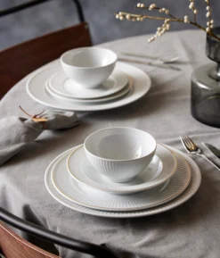 Pillivuyt Assiette à Bordure Dorée Plissé Ø28 Cm 8 Pillivuyt Assiette à Bordure Dorée Plissé Ø28 Cm -Magasin D'Art De La Table De Qualité 572164 01 10 EnvironmentImage 9e325e31ff