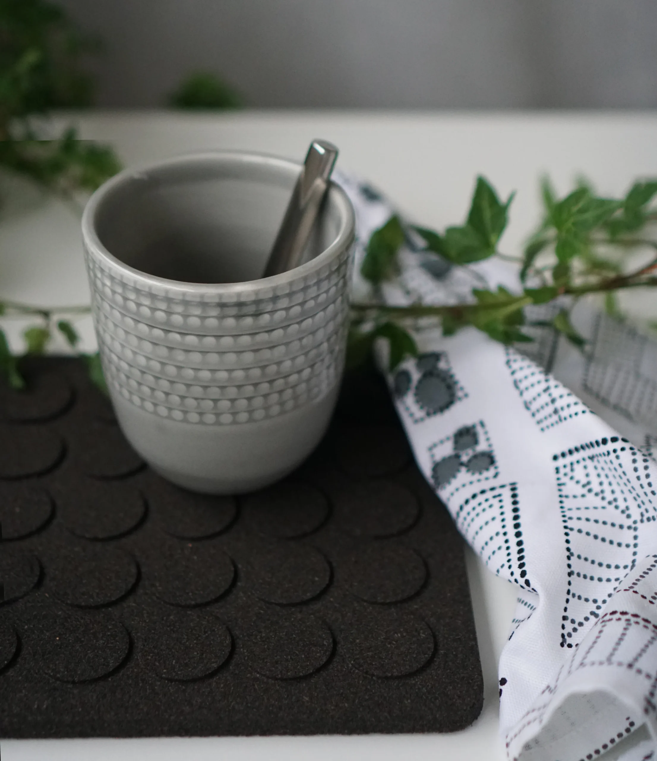 Dessous De Casserole Carré Dots 20x20 Cm 8 Dessous De Casserole Carré Dots 20x20 Cm – Image 6