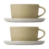 Blomus Tasse à Thé Avec Soucoupe Sablo 25 Cl Lot De 2 -Magasin D'Art De La Table De Qualité 574201 01 1 ProductImageMain 78ea25eefb