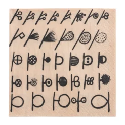 Iittala Pack De 20 Serviettes Oiva Toikka Twig