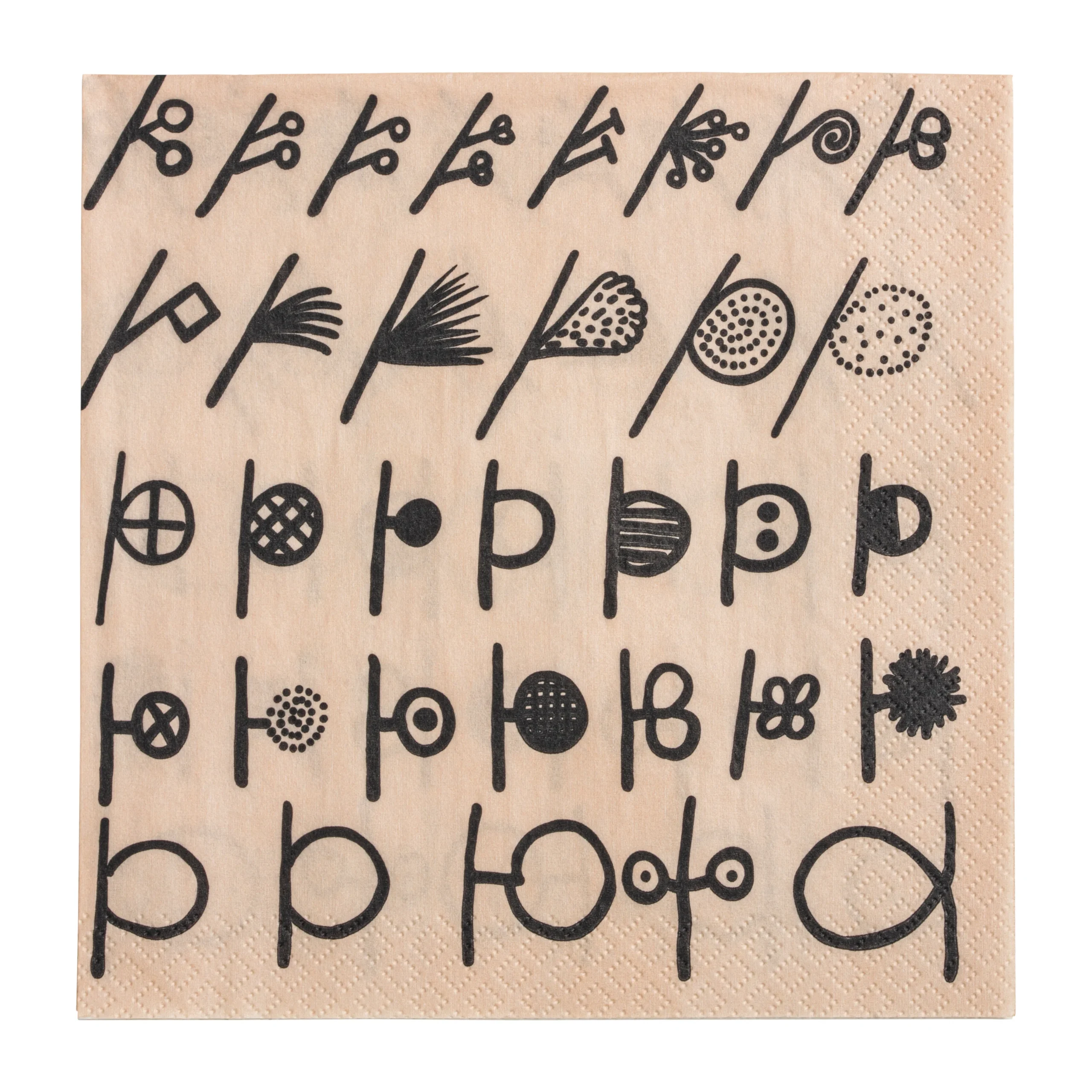 Iittala Pack De 20 Serviettes Oiva Toikka Twig 3 Iittala Pack De 20 Serviettes Oiva Toikka Twig