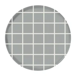 Muurla Plateau Checks & Stripes Ø35 Cm