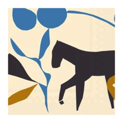 Marimekko Set De 20 Serviettes Laidun 33x33 Cm