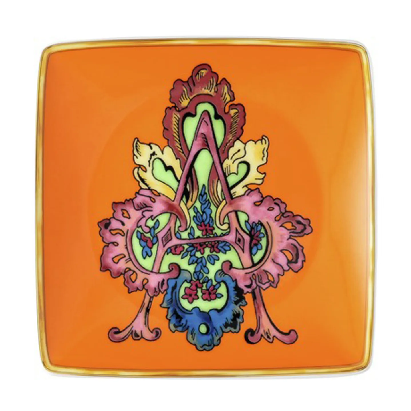 Assiette 12 Cm Versace Holiday Alphabet 3 Assiette 12 Cm Versace Holiday Alphabet
