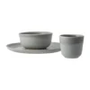 Set Petit Déjeuner Morgon Grå, 3 Pcs