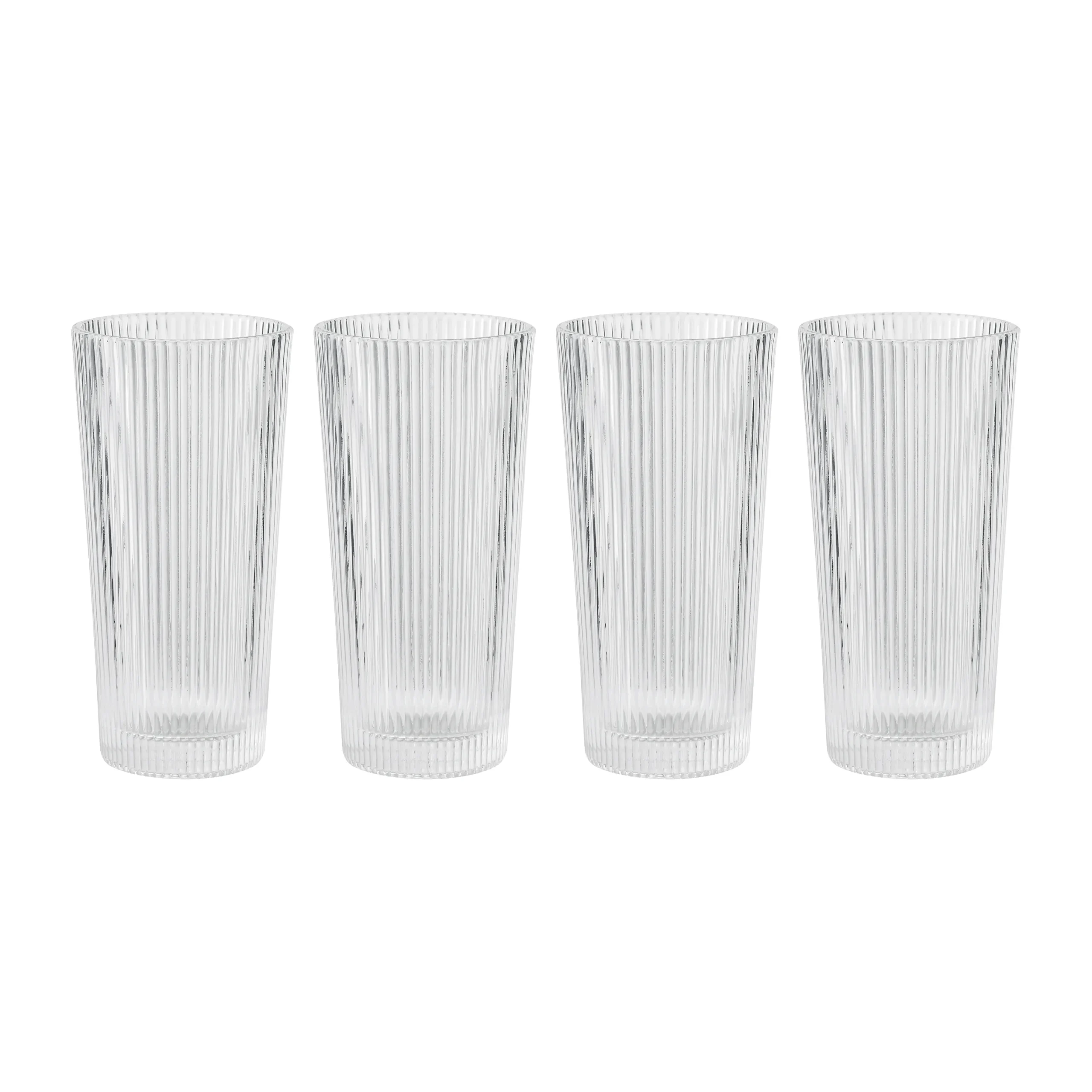 Stelton Verre à Long Drink Pilastro 30 Cl, Lot De 4 3 Stelton Verre à Long Drink Pilastro 30 Cl, Lot De 4