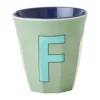 Tasse En Mélamine Rice Medium Lettre F 30 Cl
