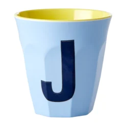 Tasse En Mélamine Rice Medium Lettre J 30 Cl