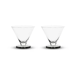 Tom Dixon Verres à Cocktail Puck 26 Cl Lot De 2