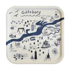 Plateau Gothenburg 32x32 Cm