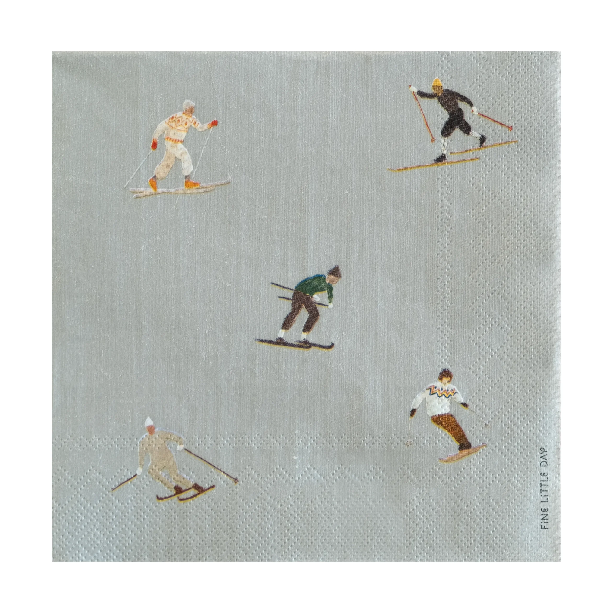 Serviettes Skiers Lot De 25 3 Serviettes Skiers Lot De 25