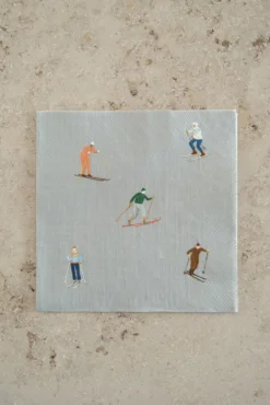 Serviettes Skiers Lot De 25 11 Serviettes Skiers Lot De 25 -Magasin D'Art De La Table De Qualité 581762 01 50 ConceptImage d0926424fb