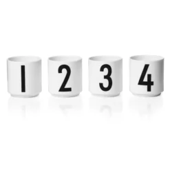 Tasse à Expresso Design Letters