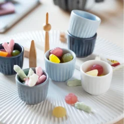 Kähler Coquetier Hammershøi Lot De 2 -Magasin D'Art De La Table De Qualité p 29089 01 02 acc412c01c