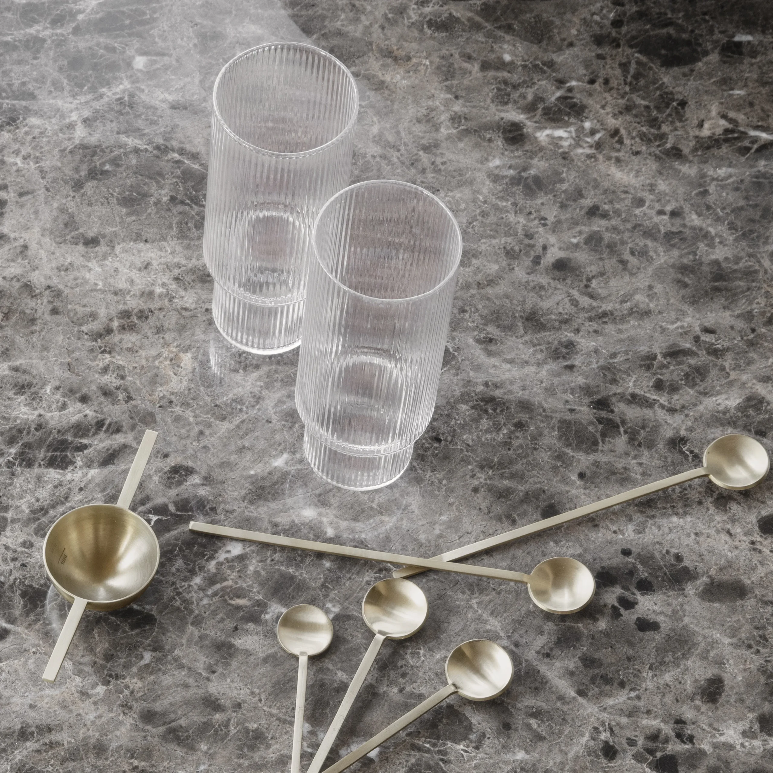 Ferm LIVING Lot De 4 Verres à Long Drink Ripple 7 Ferm LIVING Lot De 4 Verres à Long Drink Ripple – Image 5